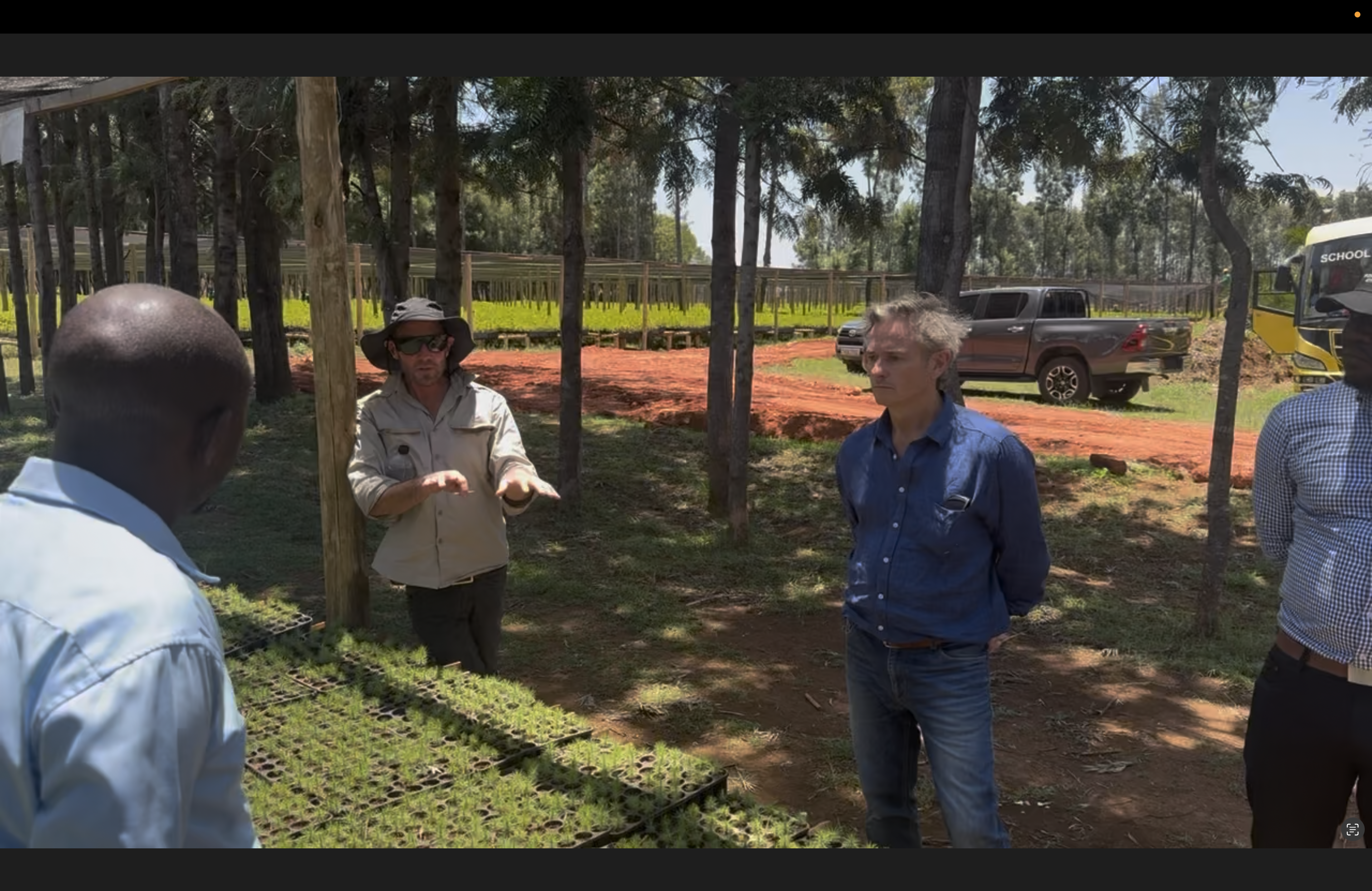 Earthbanc.io - Field team with planted rows