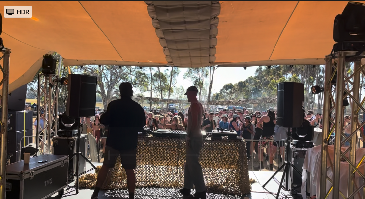 Event operations - stage rigging