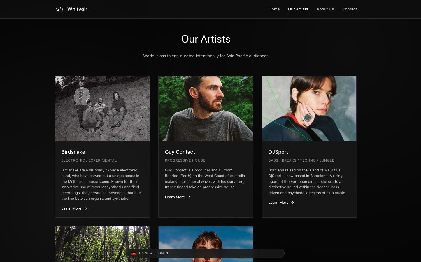 Whitvoir - campaign layout